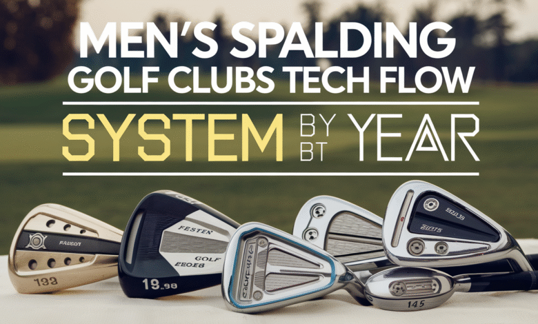 Men's Spalding Golf Clubs Tech Flow System by Year