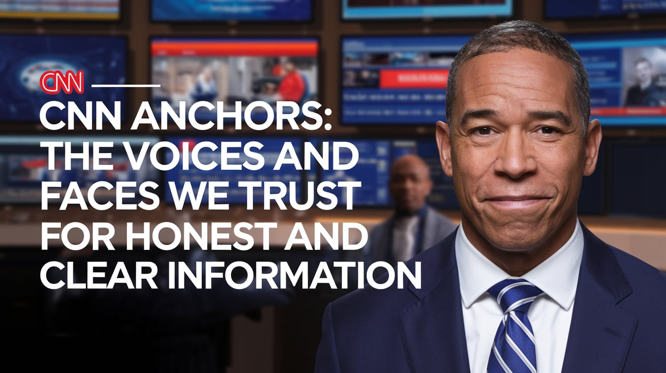 CNN Anchors: Faces You See Every Day on News