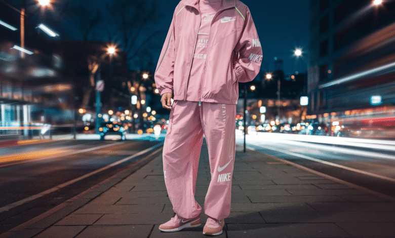 Pink Nike Tech