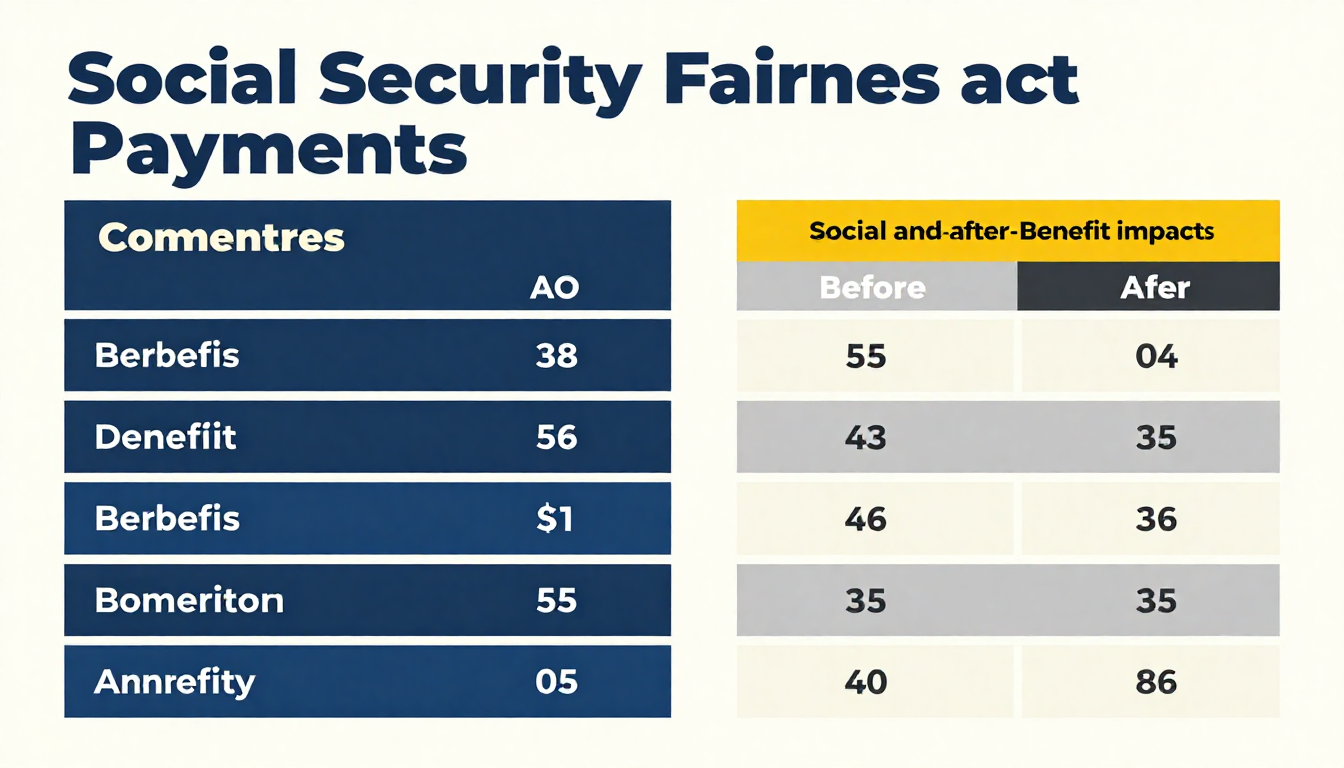 Social Security fairness act payments
